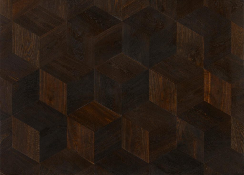 Roble negro Hexparquet Harmony | Suelo de Tarima maciza en patrones Junckers