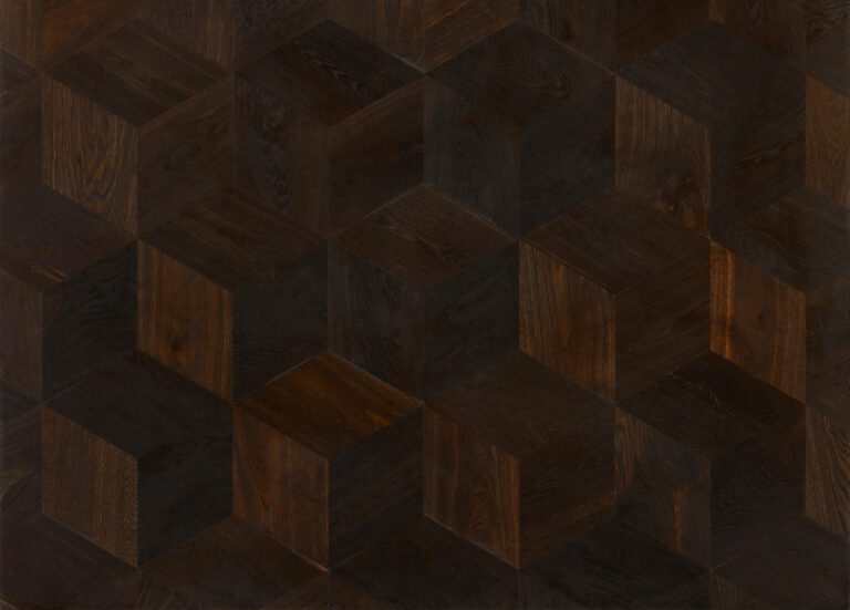 Roble negro Hexparquet Harmony | Suelo de Tarima maciza en patrones Junckers - Fotografía Principal Kährs