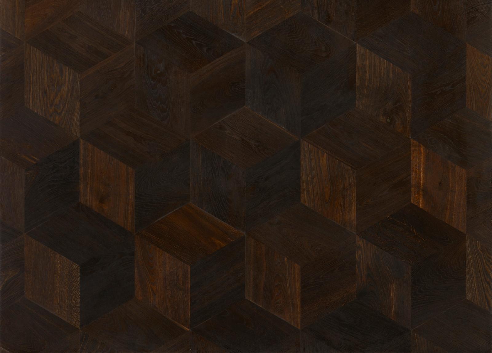 Roble negro Hexparquet Harmony | Suelo de Tarima maciza en patrones Junckers