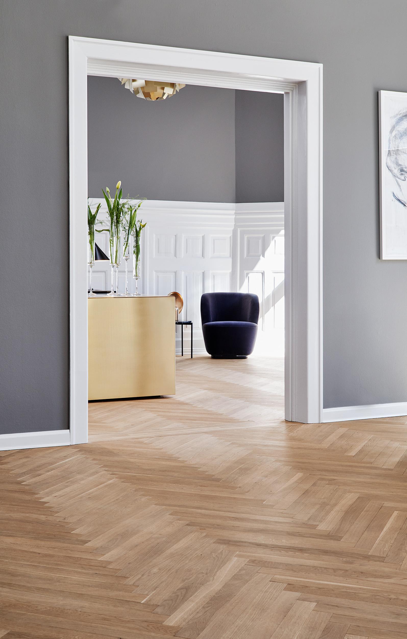 Roble - Parquet en espiga ancha Junckers - Detalle Lama y Textura 2