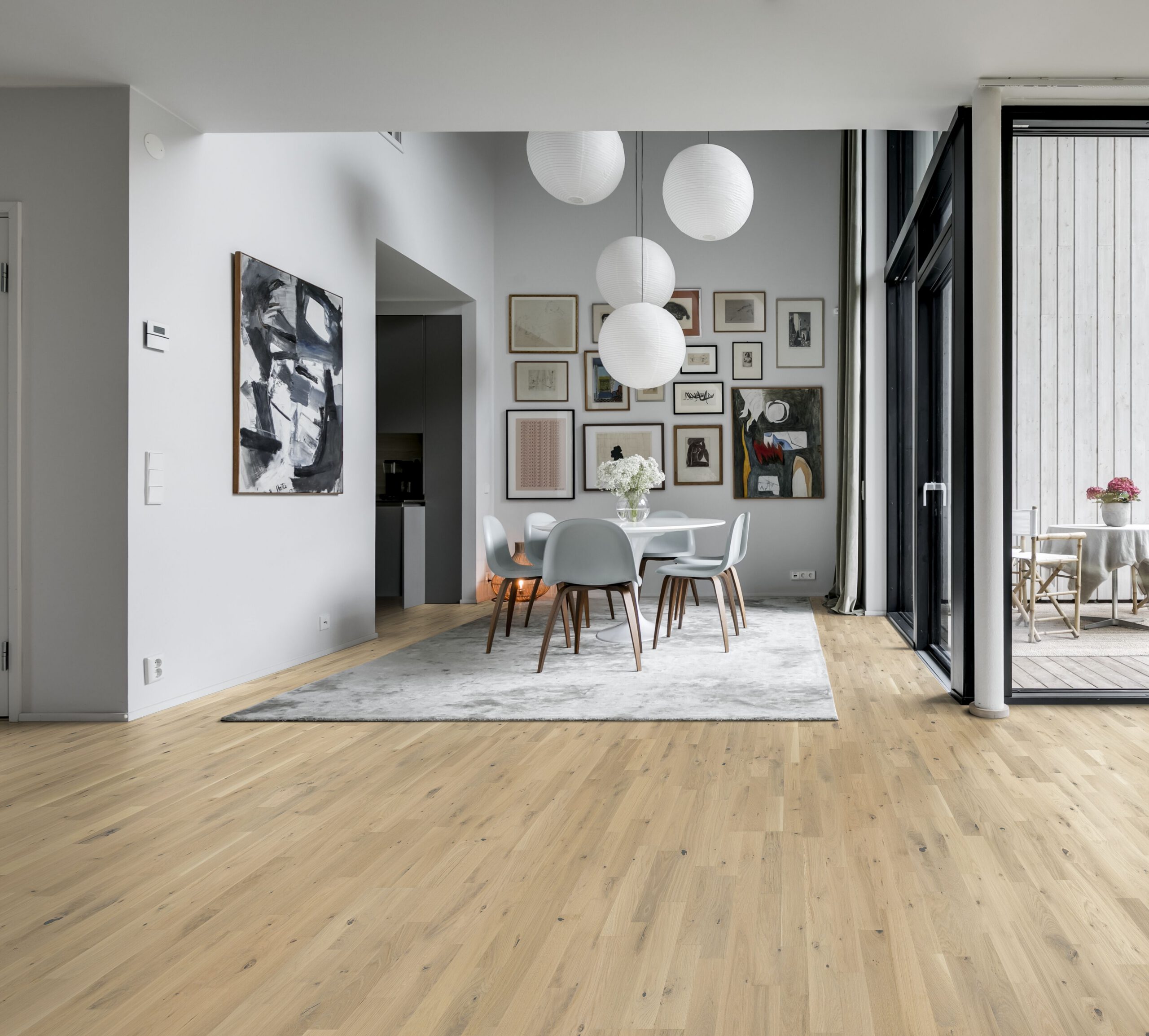 Roble Frosted Oat Strip - Detalle Lama y Textura 3