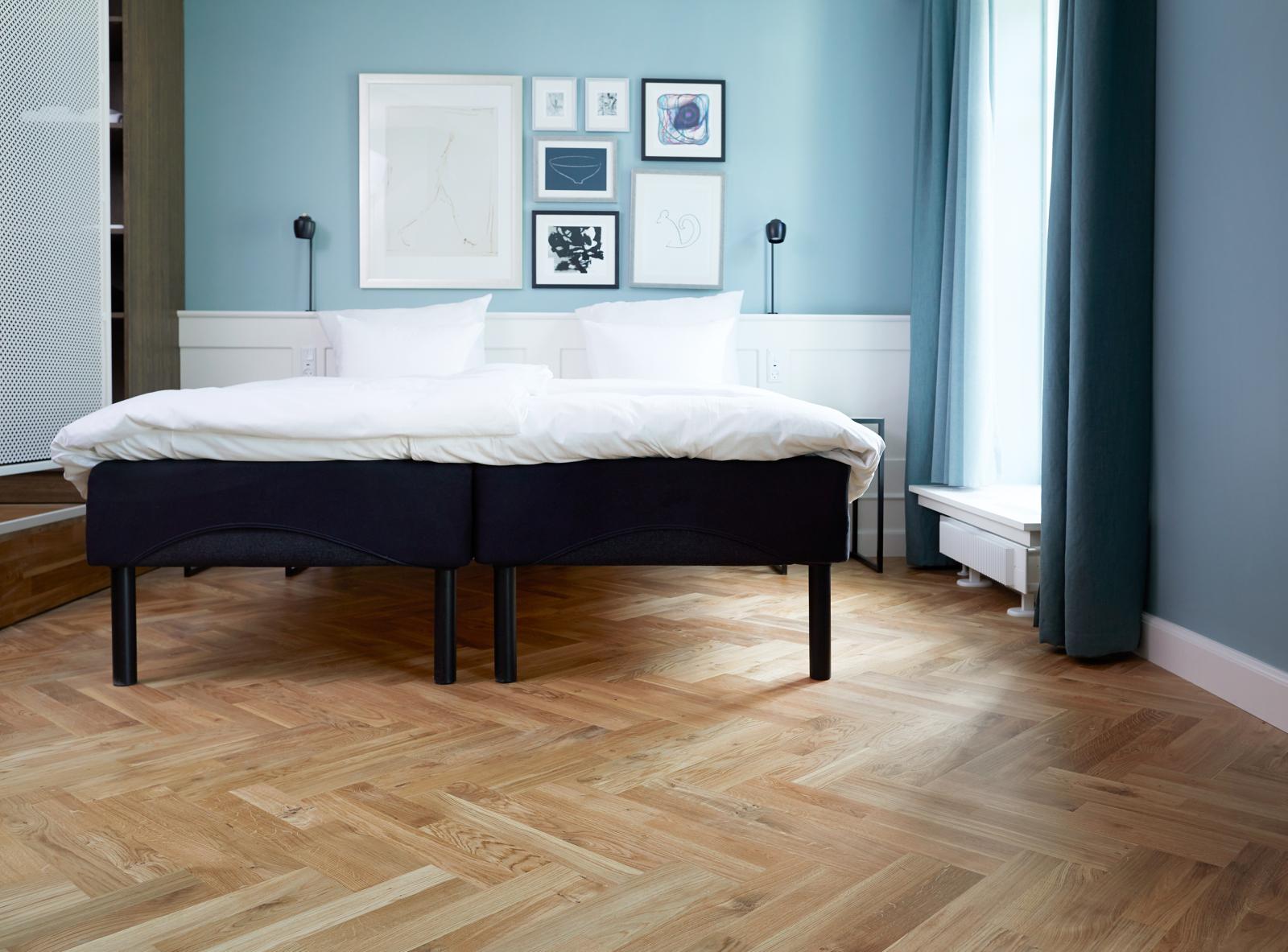 Parquet en doble espiga Junckers – Variedad de colores y acabados - Detalle Lama y Textura 3