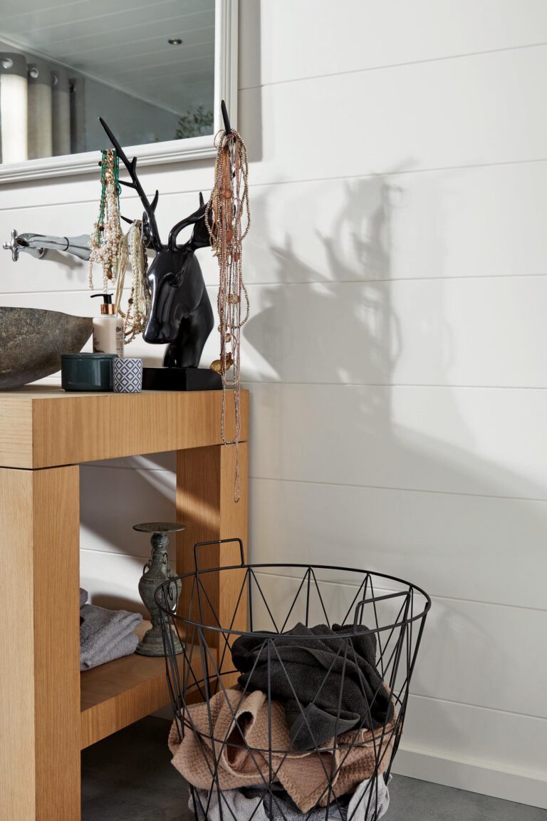 Paneles decorativos MeisterPanels. bocado DP 200 Blanco uni brillante LD 00324