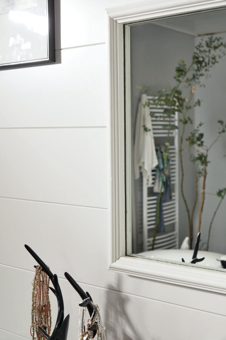 Paneles decorativos MeisterPanels. bocado DP 200 Blanco uni brillante LD 00324