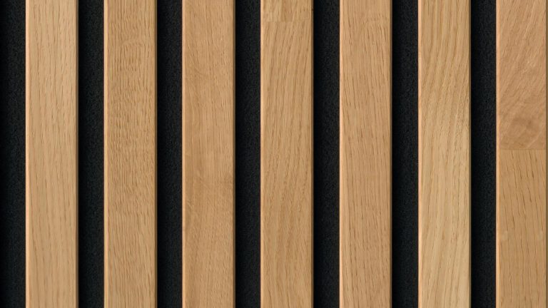 Paneles acústicos Acoustic Sense WOOD Roble natural 04310 barnizado mate