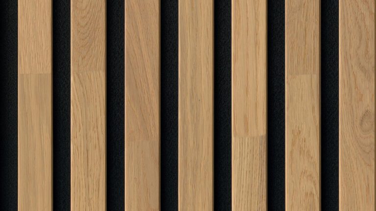 Paneles acústicos Acoustic Sense WOOD Roble puro 04311 barnizado mate