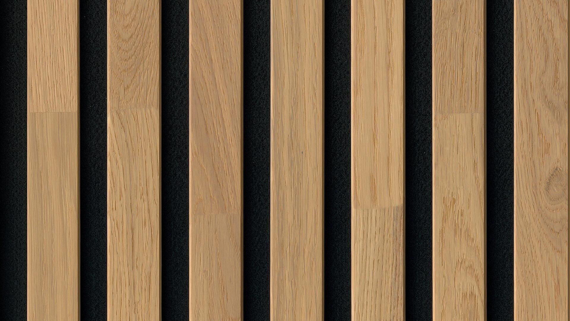 Paneles acústicos Acoustic Sense WOOD Roble puro 04311 barnizado mate - Imagen 2