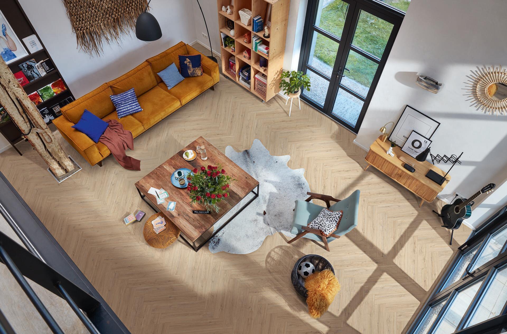 Suelo laminado MeisterDesign. laminate LS 350 Roble roca arena 07122 - Imagen 4