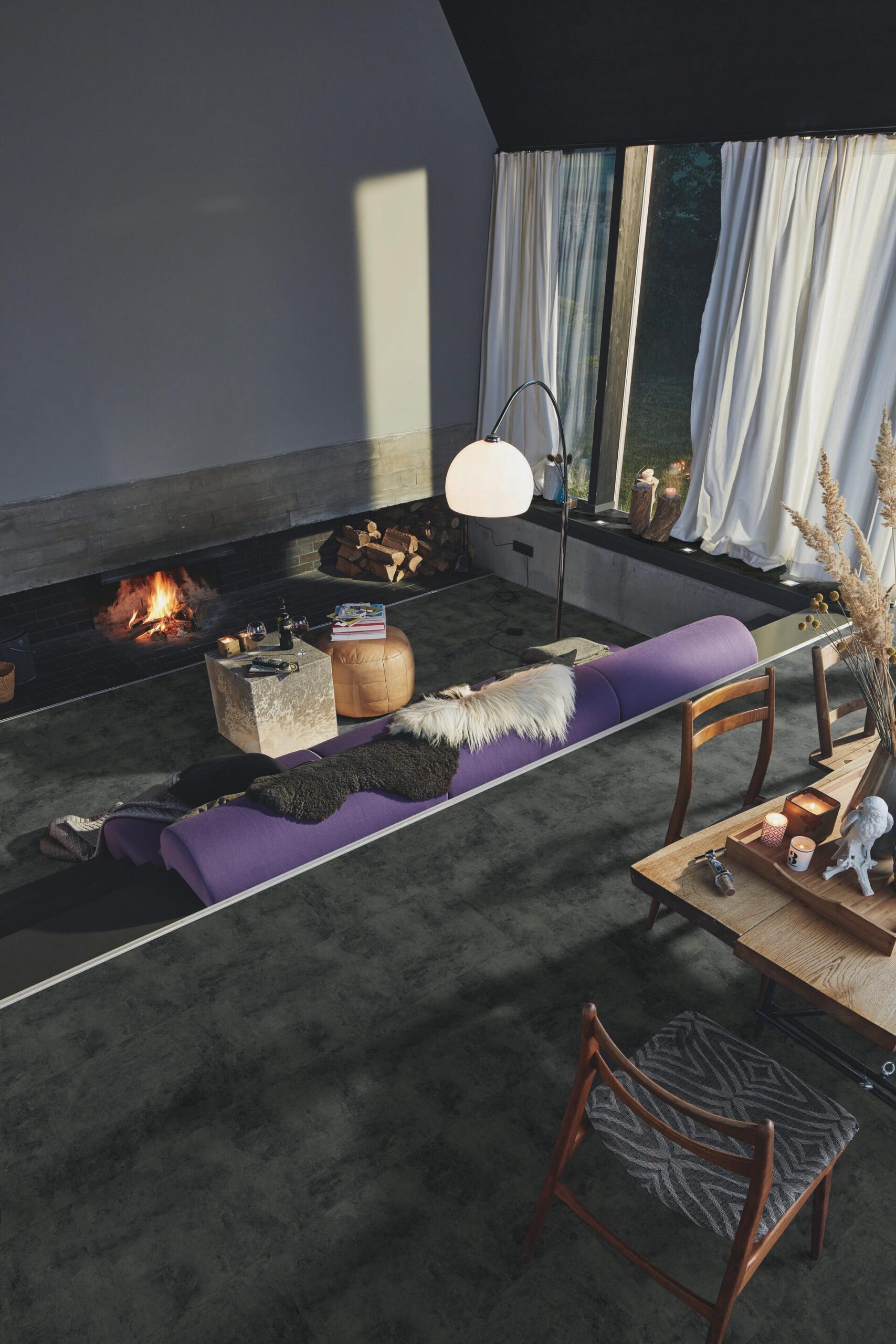Suelo laminado MeisterDesign. laminate LB 150 Black Rock 07136 - Imagen 3
