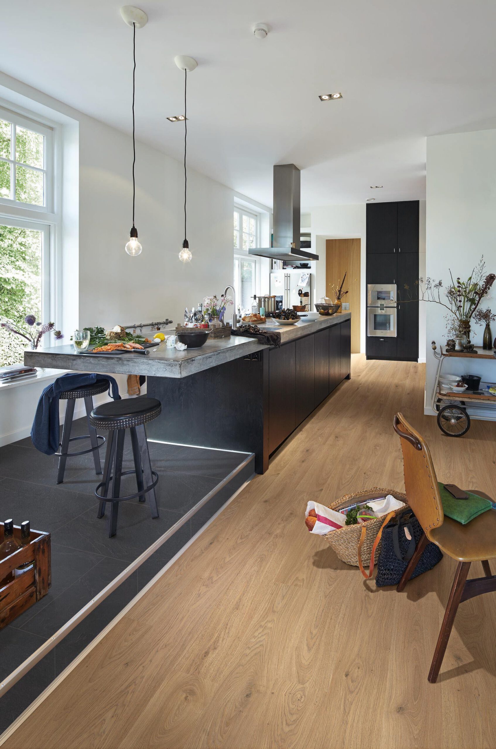 Suelo laminado MeisterDesign. laminate LB 150 Esquisto antracita 06137 - Imagen 3
