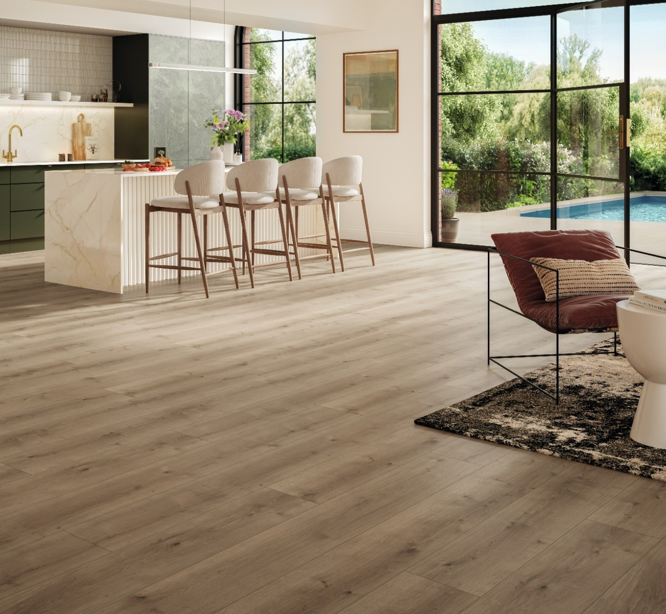 Parador Roble Pure gris perla - Imagen 5
