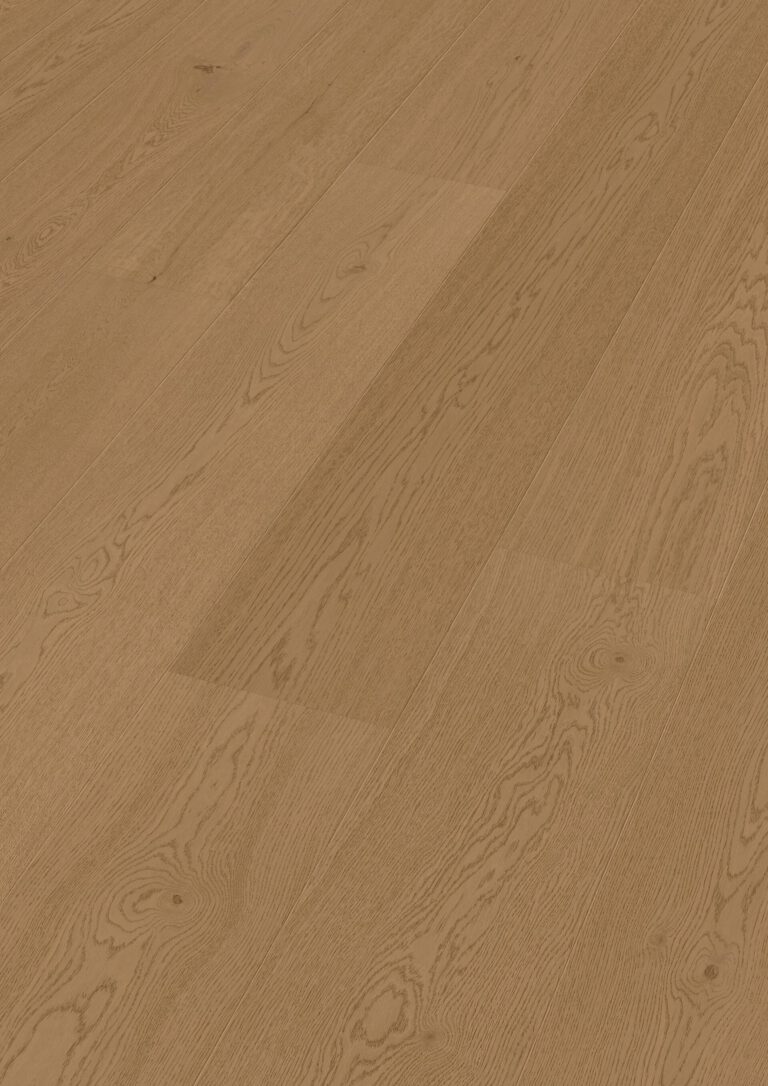 Suelo de madera Lindura HD 400 Roble vivo marrón barro 20227 barnizado ultramate