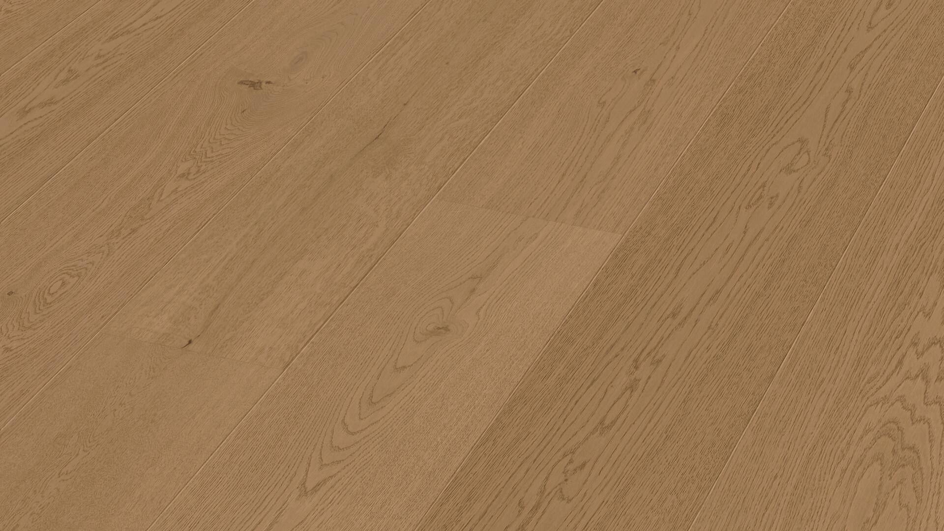 Suelo de madera Lindura HD 400 Roble vivo marrón barro 20227 barnizado ultramate