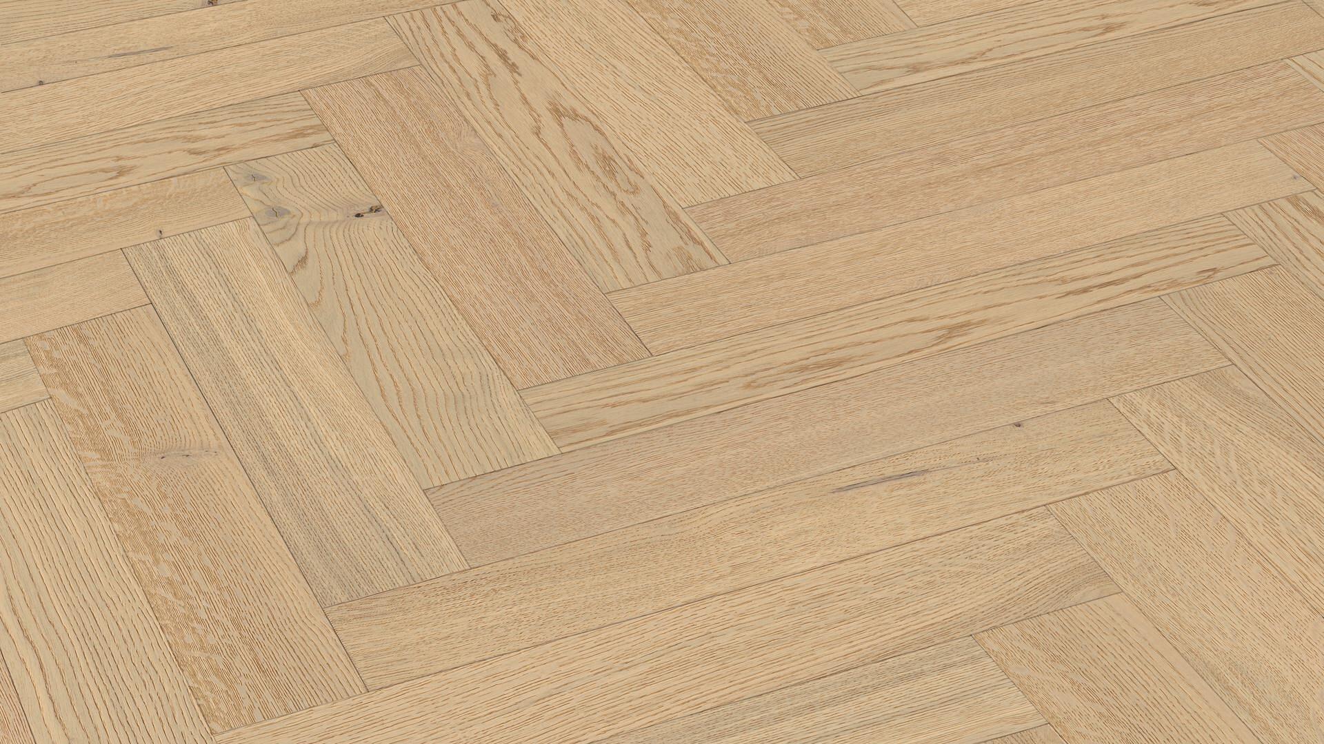 Suelo de madera Lindura HS 500 Roble clásico blanco crema 20231 barnizado ultramate