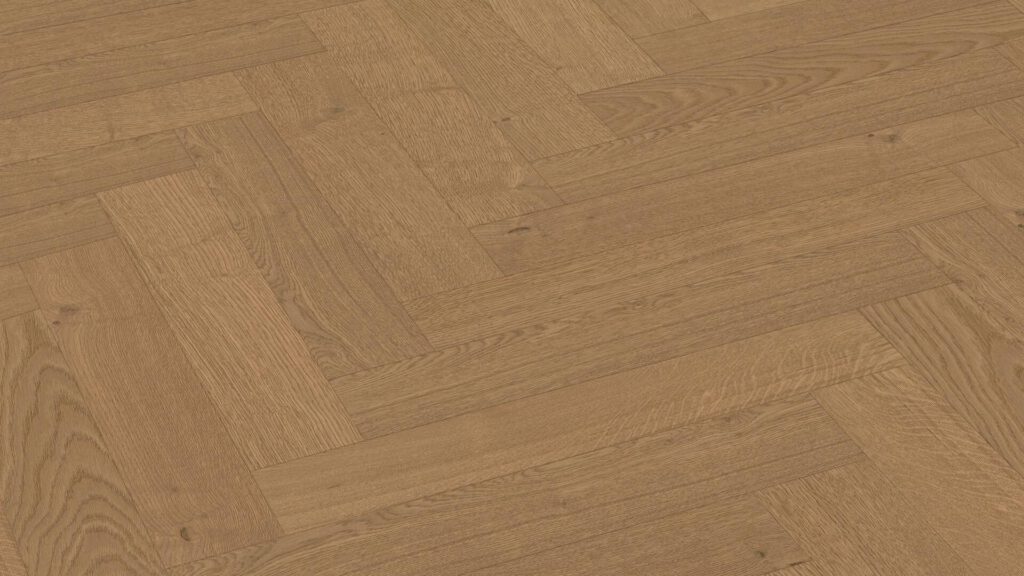 Suelo de madera Lindura HS 500 Roble clásico marrón barro 20233 barnizado ultramate