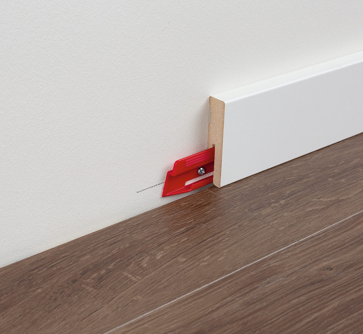 Parador Clip rojo para zócalos SL 4, SL 5 y SL 18 - Imagen 6