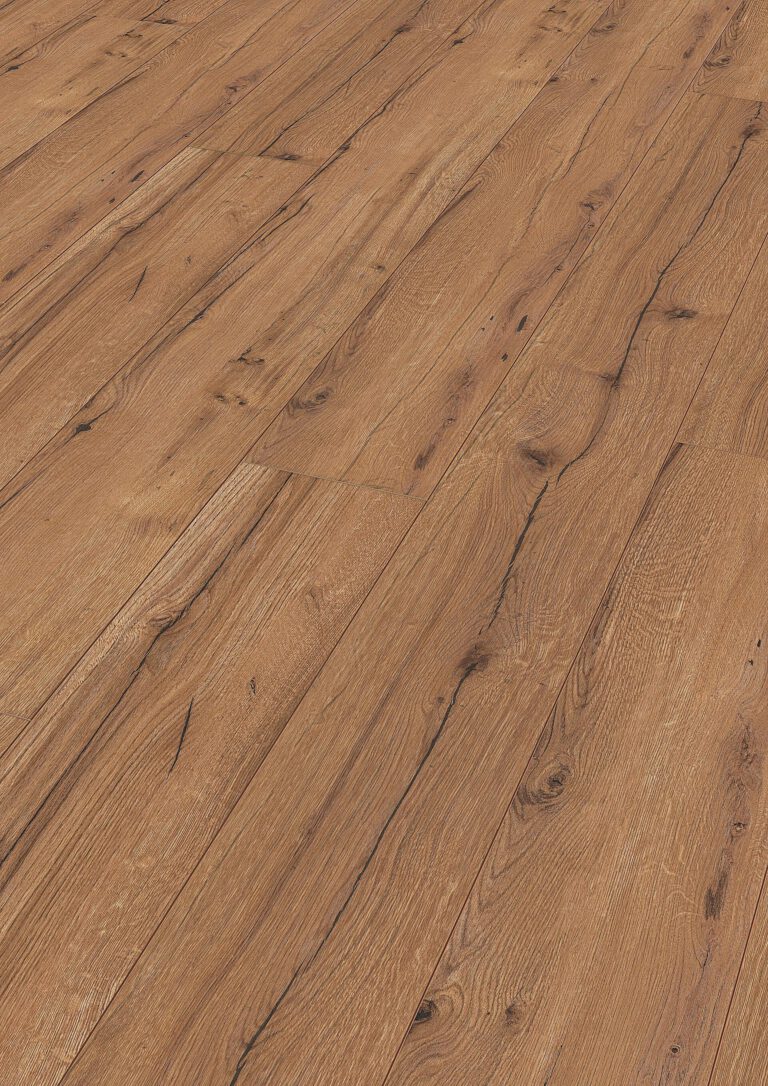 Suelo laminado MeisterDesign. laminate LL 150 Roble rústico cognac 06256