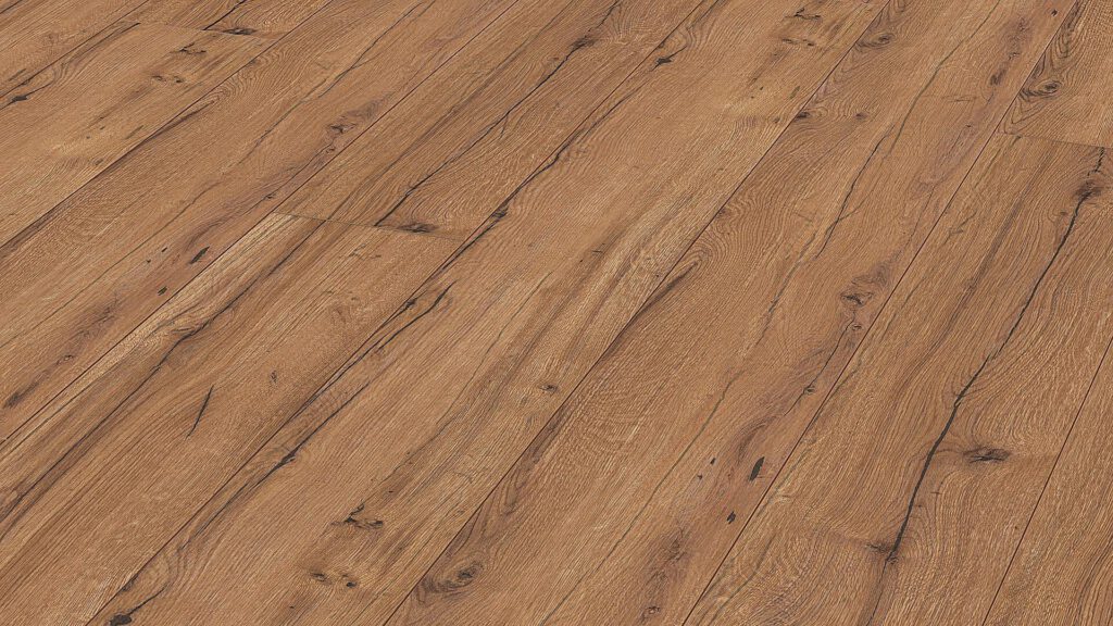Suelo laminado MeisterDesign. laminate LL 150 Roble rústico cognac 06256