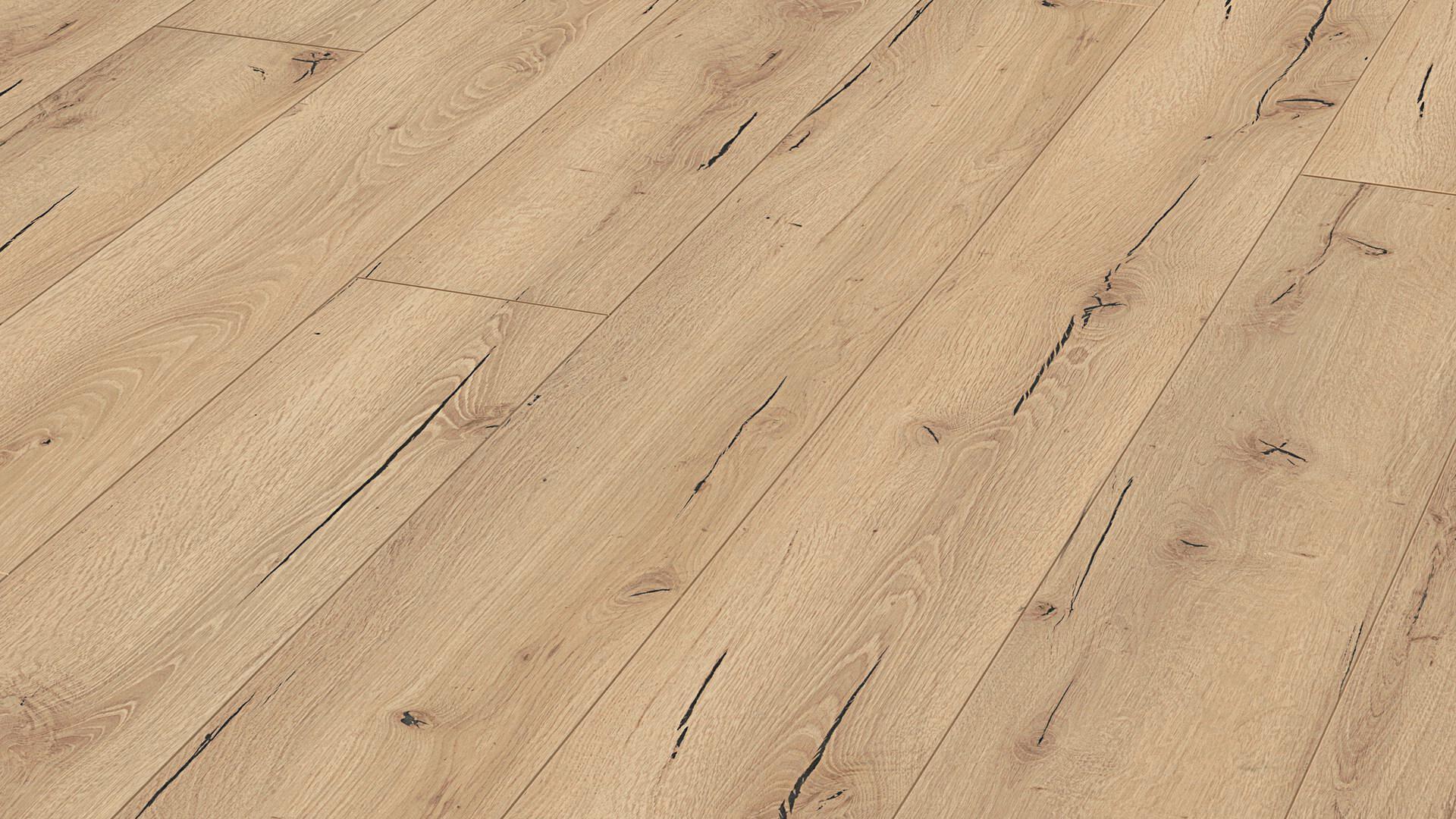 Suelo laminado MeisterDesign. laminate LL 150 Roble agrietado claro 06258