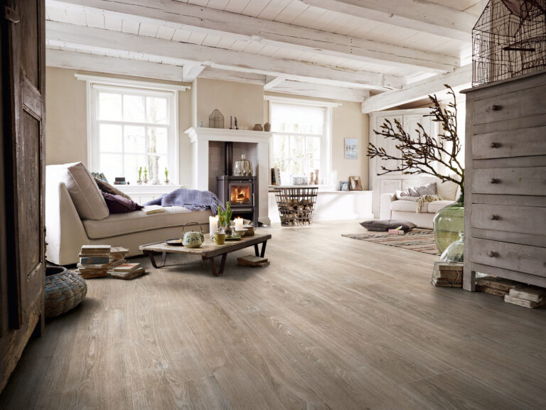 Suelo laminado MeisterDesign. laminate LL 250 Roble gris blanco 06277