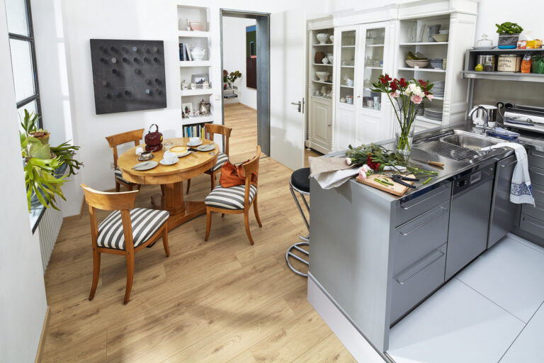 Suelo laminado MeisterDesign. laminate LD 150 Roble Chiemsee claro 06376