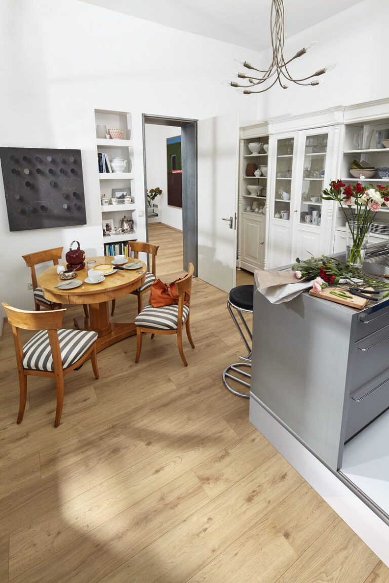 Suelo laminado MeisterDesign. laminate LD 150 Roble Chiemsee claro 06376