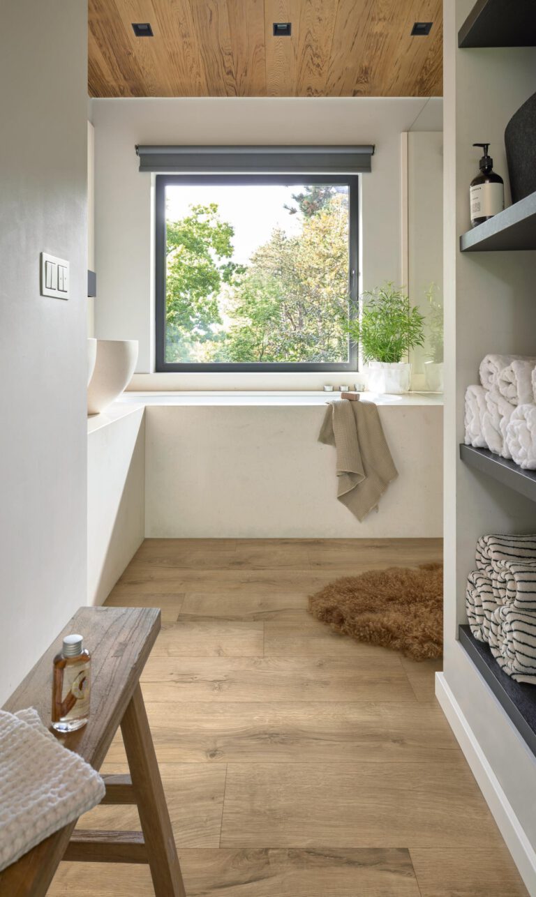Suelo de diseño MeisterDesign. next DD 500 S Roble agrietado Terra 06439