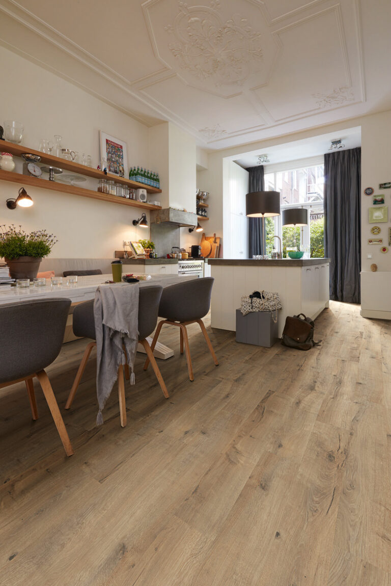 Suelo laminado MeisterDesign. laminate LC 55 Roble agrietado Terra 06439