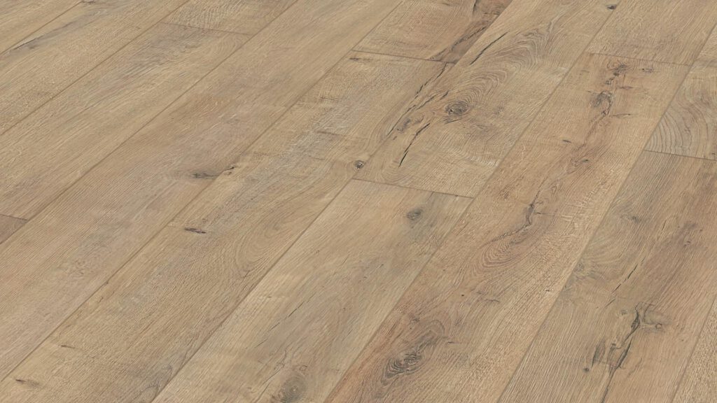 Suelo laminado MeisterDesign. laminate LD 150 Roble agrietado Terra 06439