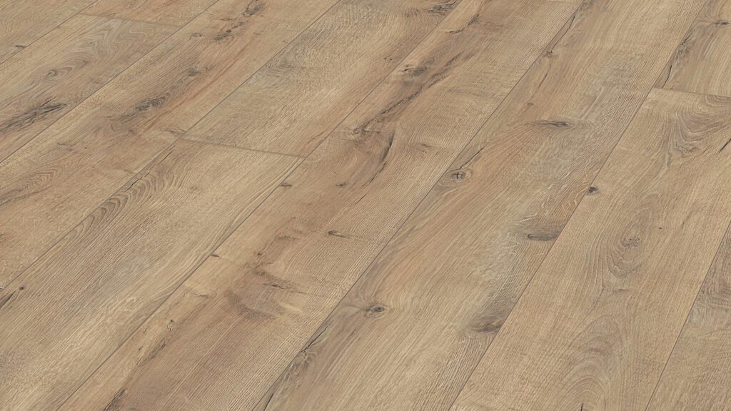Suelo laminado MeisterDesign. laminate LL 150 Roble agrietado Terra 06439
