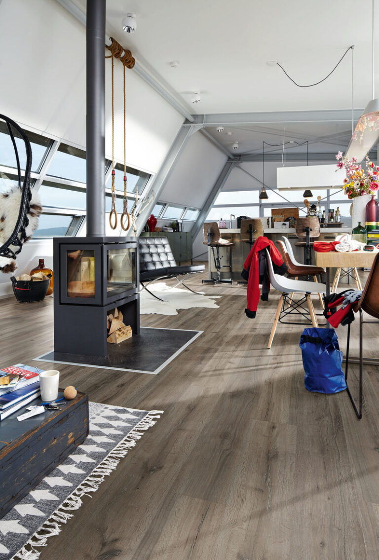 Suelo laminado MeisterDesign. laminate LC 55 Grey Oak 06671