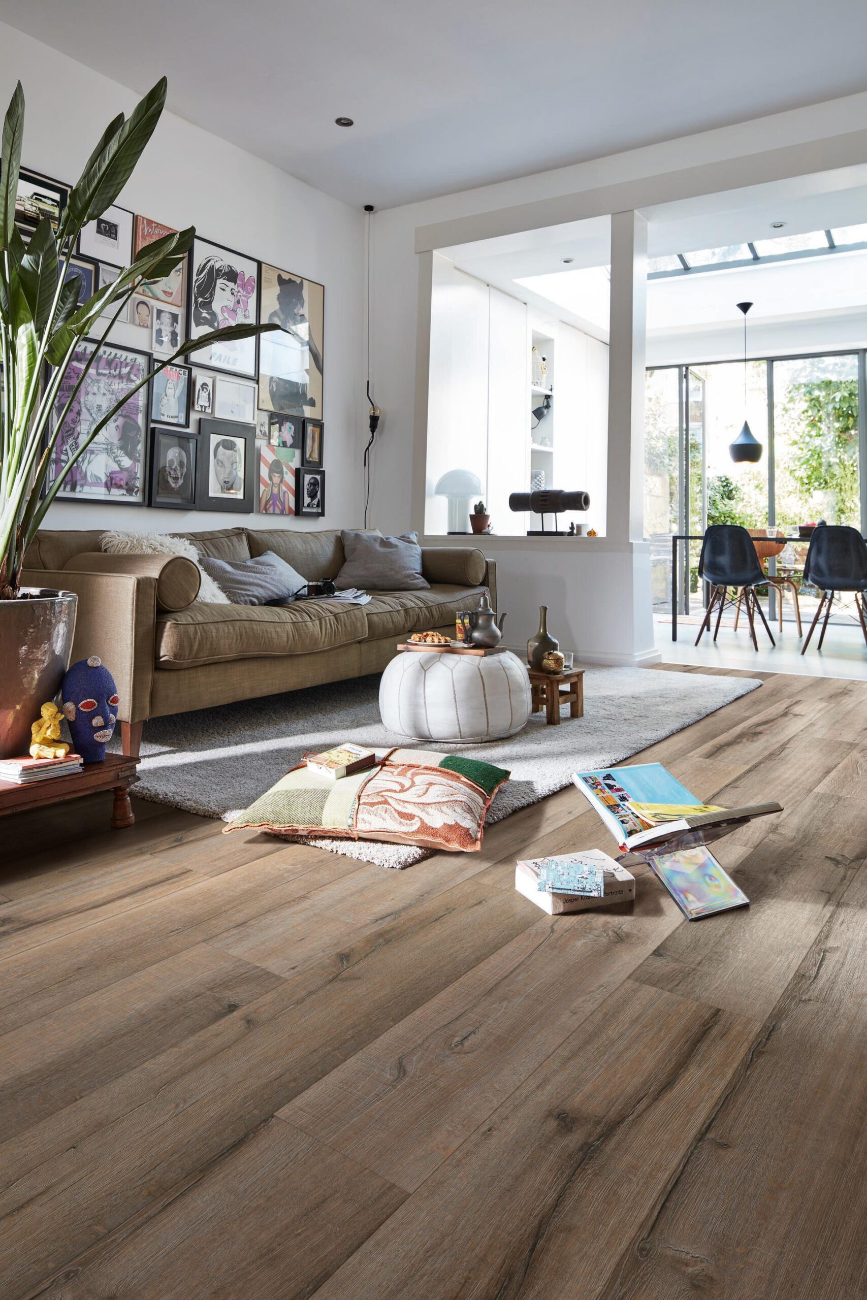Suelo de diseño MeisterDesign. next DD 500 S Roble madera vieja gris barro 06986 - Imagen 5