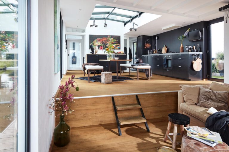 Suelo de diseño MeisterDesign. next DD 500 S Golden Oak 06999