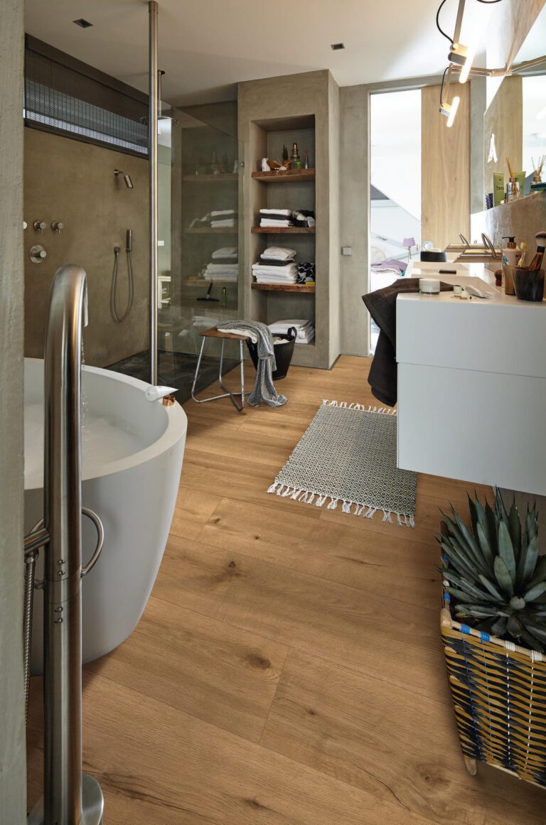 Suelo de diseño MeisterDesign. allround DD 700 S Tacoma Oak ámbar 07455