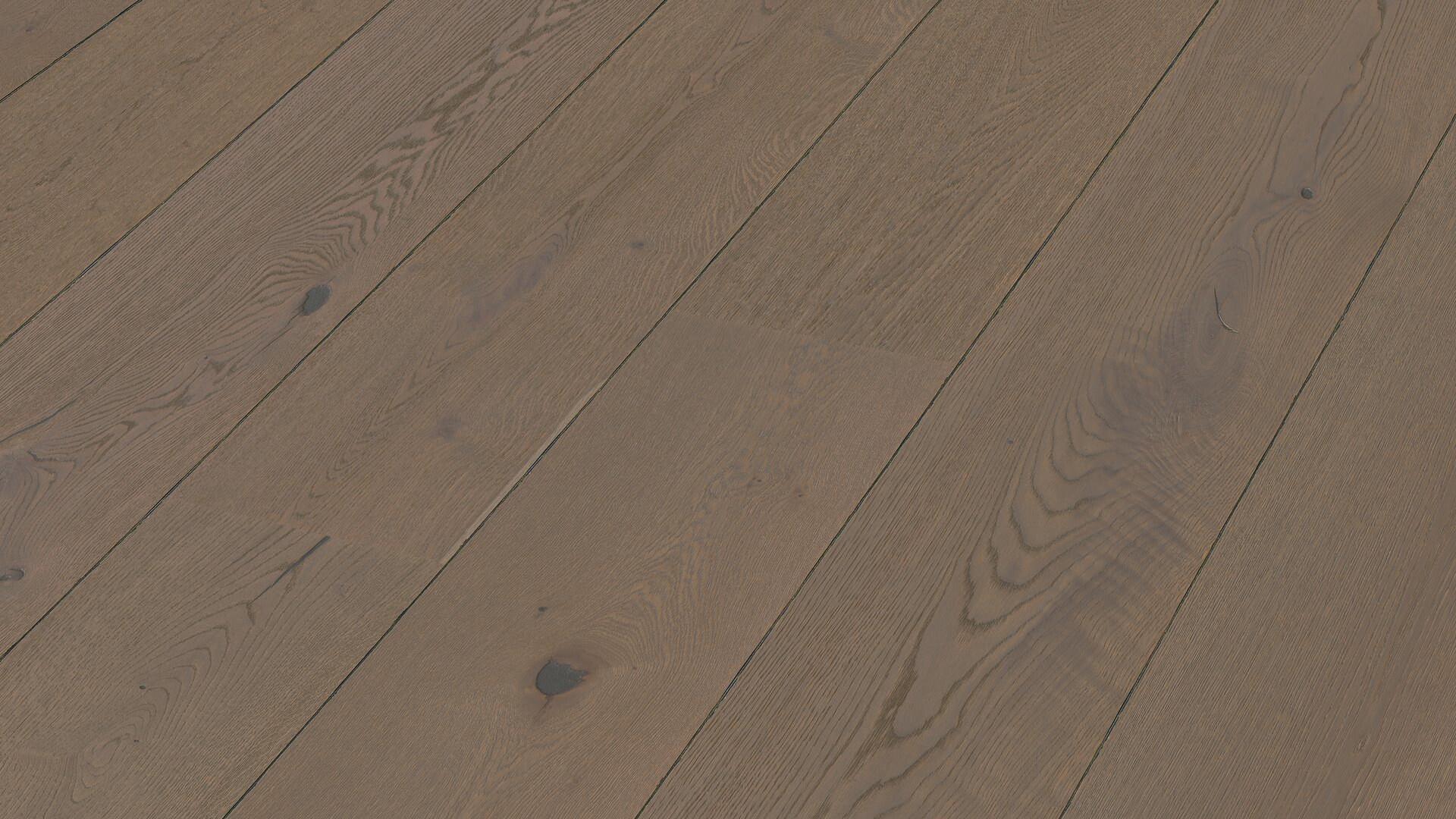 Suelo de madera Lindura HD 400 Roble auténtico gris barro 08901 aceitado natural