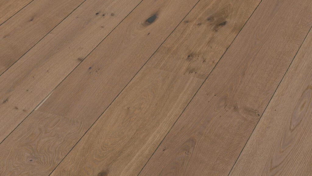 Suelo de madera Lindura HD 400 Roble auténtico greige 08905 aceitado natural