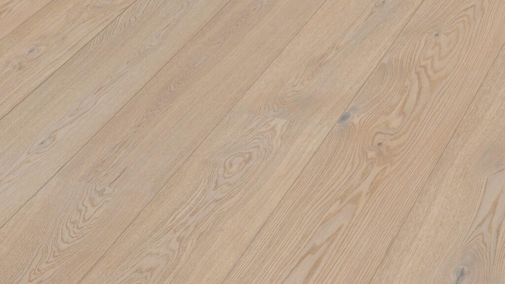 Suelo de madera Lindura HD 400 Roble vivo blanco crema 08908 aceitado natural