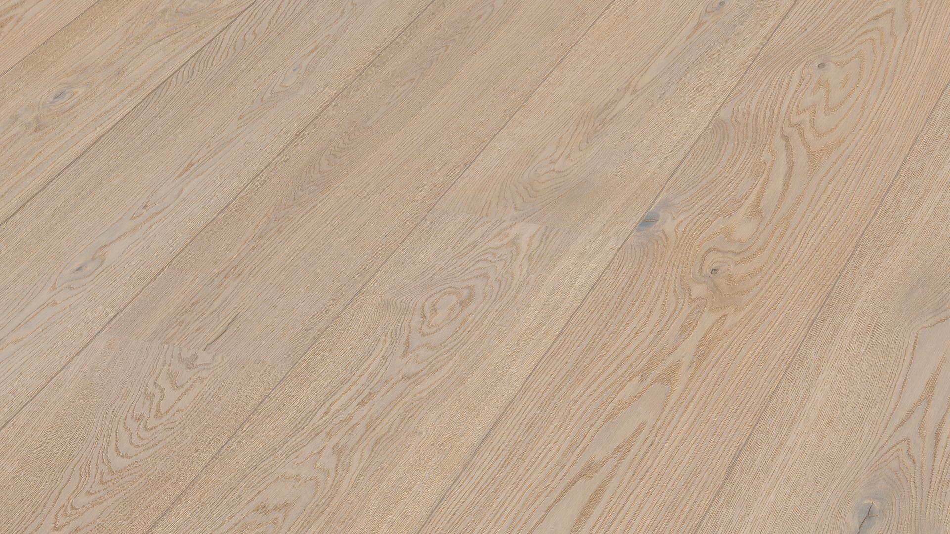 Suelo de madera Lindura HD 400 Roble vivo blanco crema 08908 aceitado natural