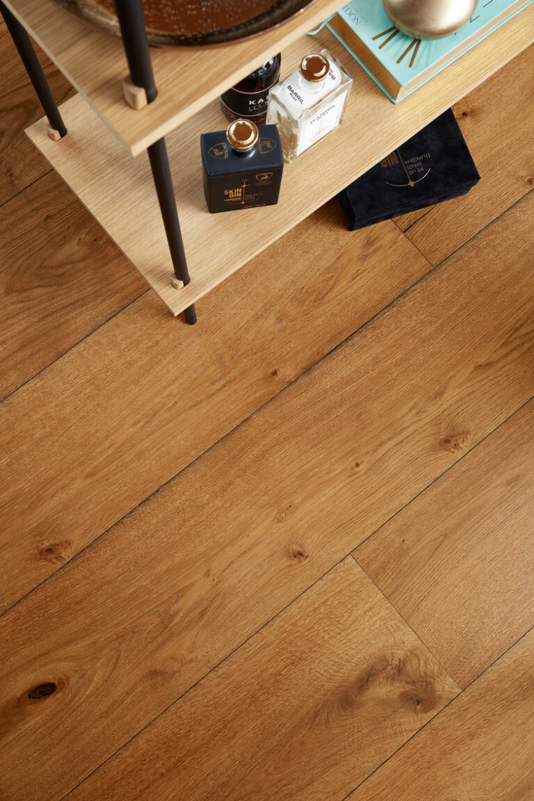 Suelo de madera Lindura HD 400 Roble auténtico marrón castaño 08911 aceitado natural