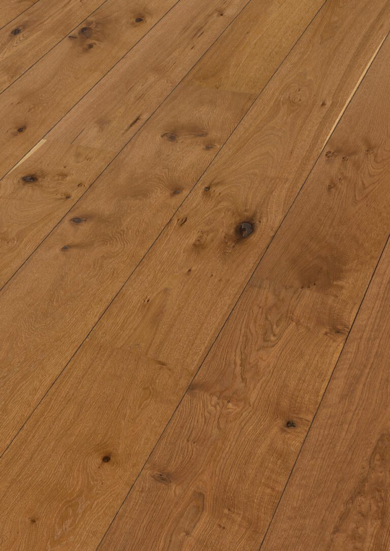 Suelo de madera Lindura HD 400 Roble auténtico marrón castaño 08911 aceitado natural