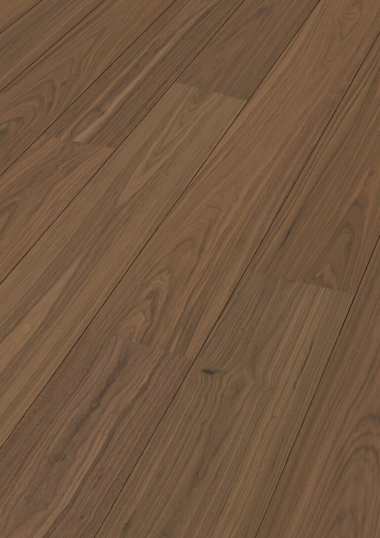 Suelo de madera Lindura HD 400 Nogal americano vivo 08912 barnizado ultramate