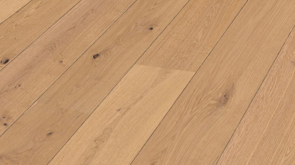 Suelo de madera Lindura HD 400 Roble auténtico caramelo 08916 barnizado ultramate