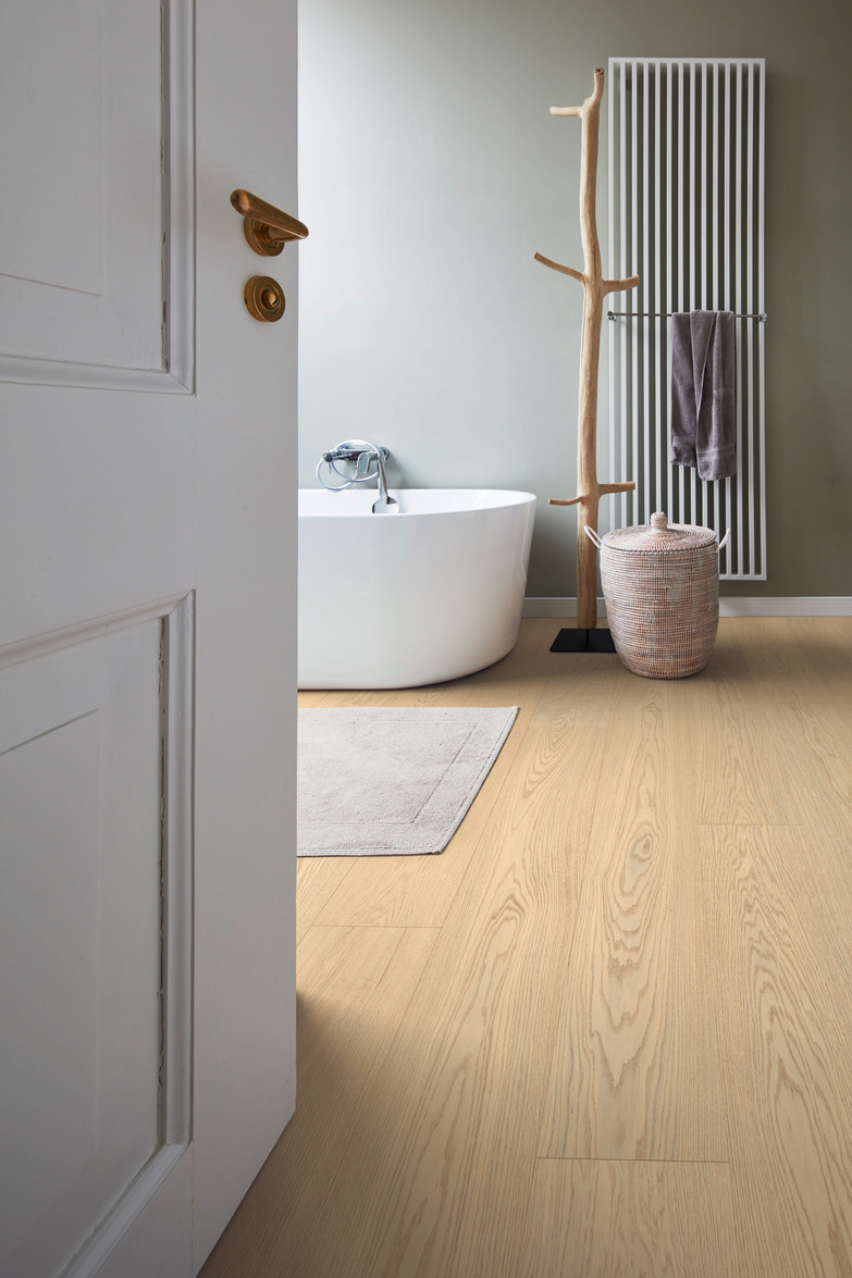Suelo de madera Lindura HD 400 Roble natural alabastro 08919 barnizado ultramate - Imagen 3
