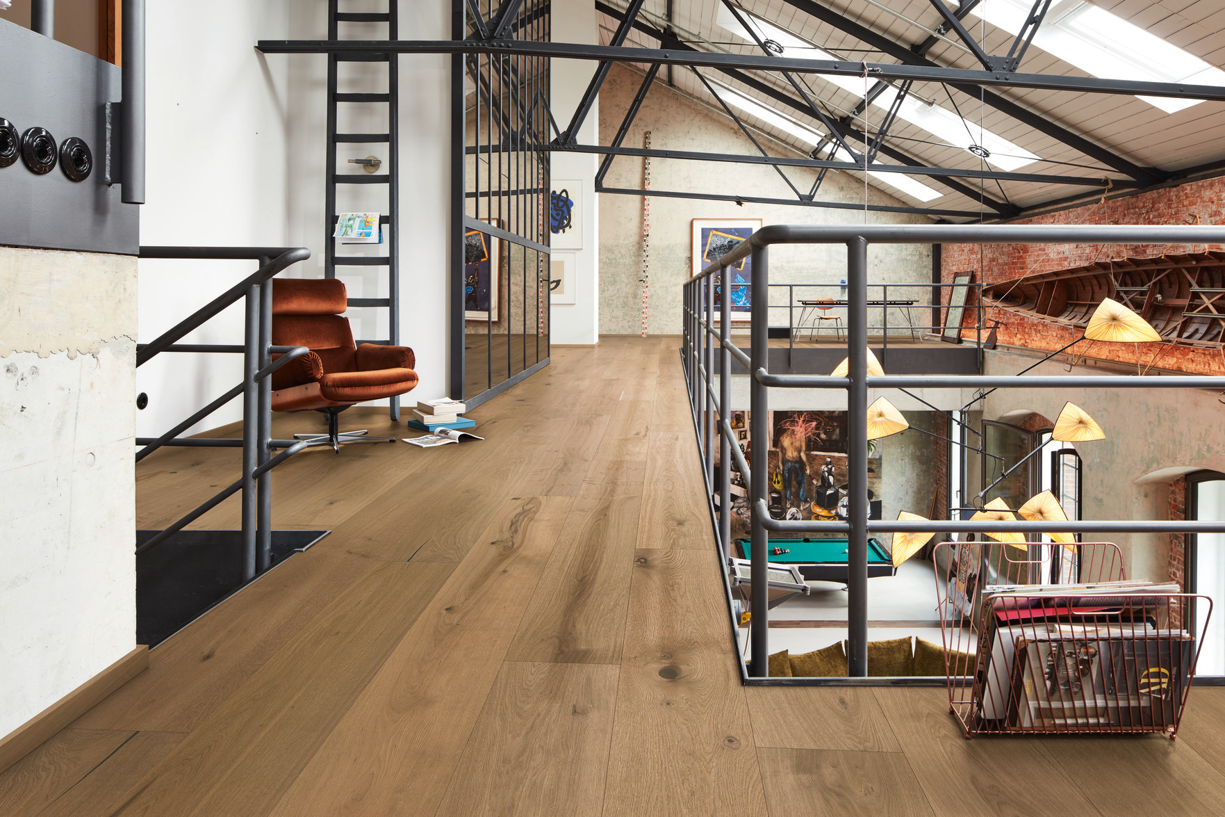 Suelo de madera Lindura HD 400 Roble auténtico greige 08923 barnizado ultramate - Imagen 4