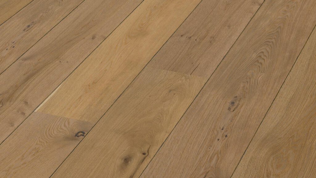 Suelo de madera Lindura HD 400 Roble auténtico greige 08923 barnizado ultramate