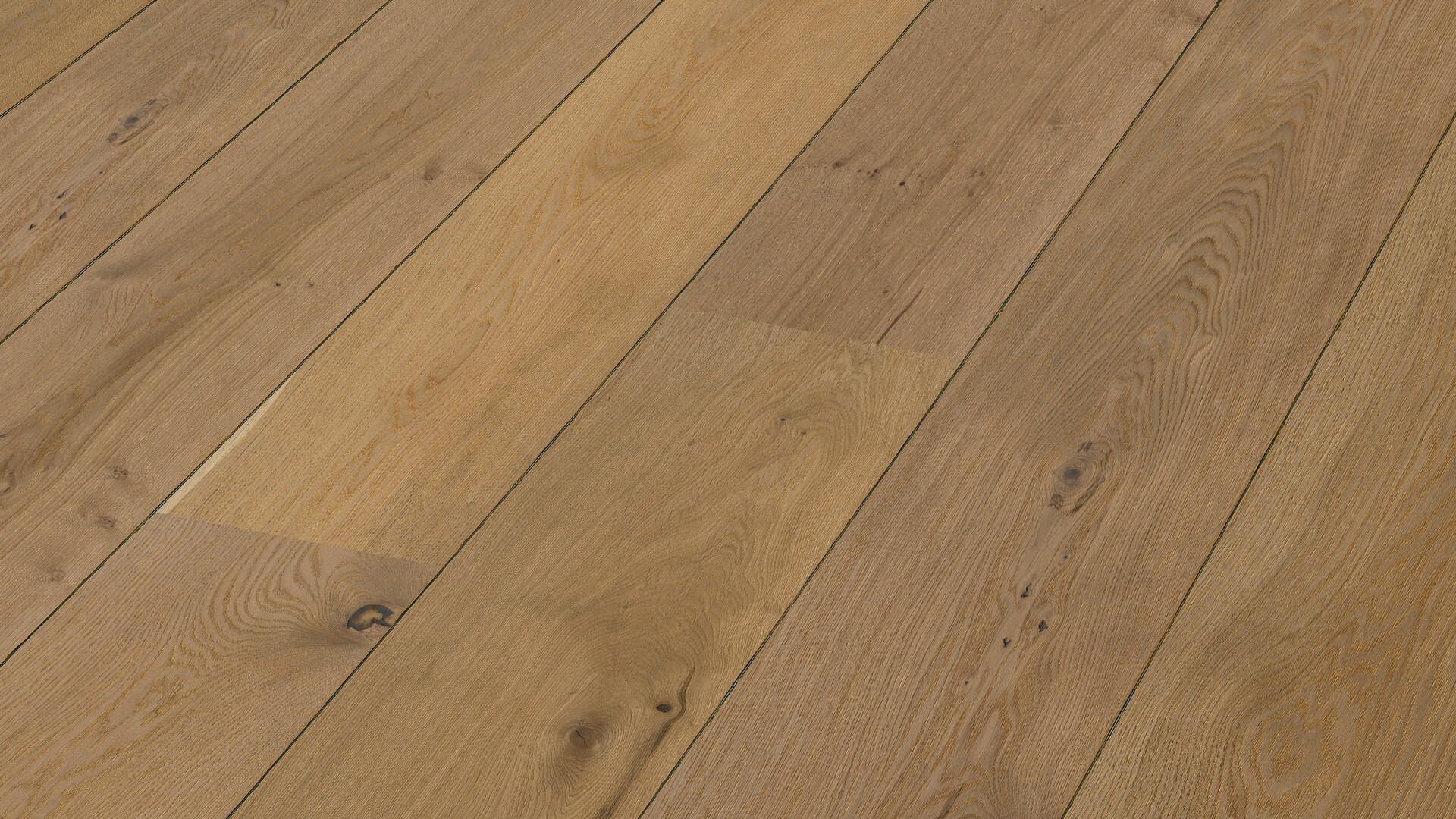 Suelo de madera Lindura HD 400 Roble auténtico greige 08923 barnizado ultramate