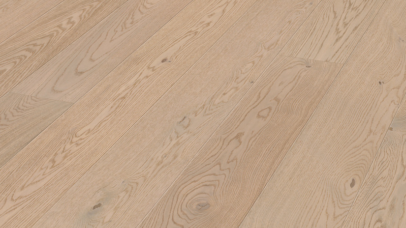 Suelo de madera Lindura HD 400 Roble vivo blanco crema 08937 barnizado ultramate