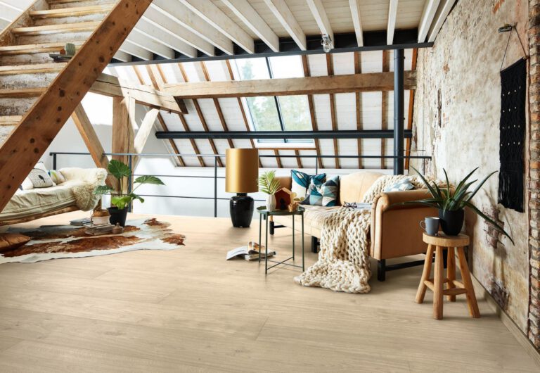 Parquet MeisterParquet. longlife PD 450 Roble auténtico blanco a la cal 09003 barnizado ultramate