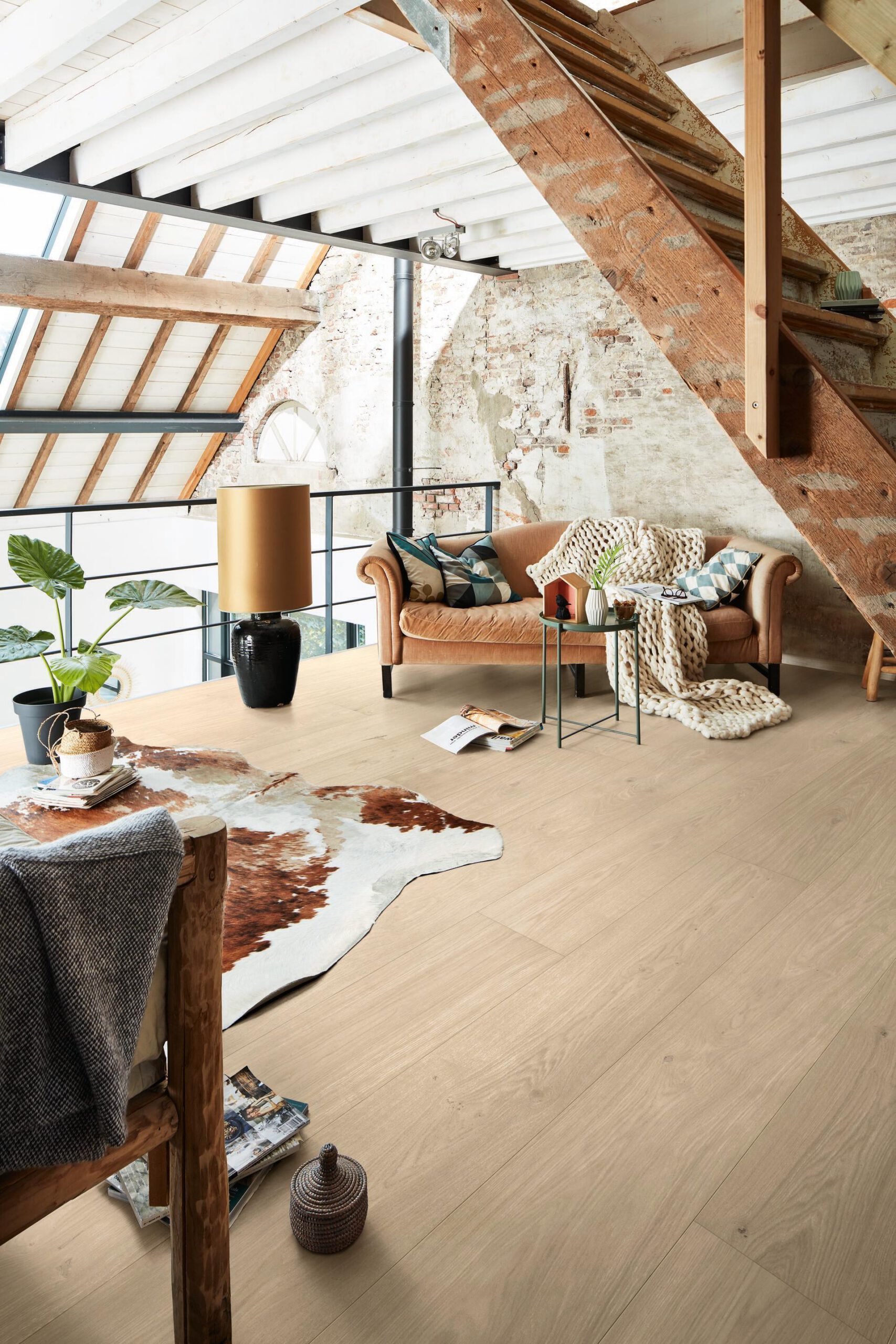 Parquet MeisterParquet. longlife PD 450 Roble auténtico blanco a la cal 09003 barnizado ultramate - Imagen 3