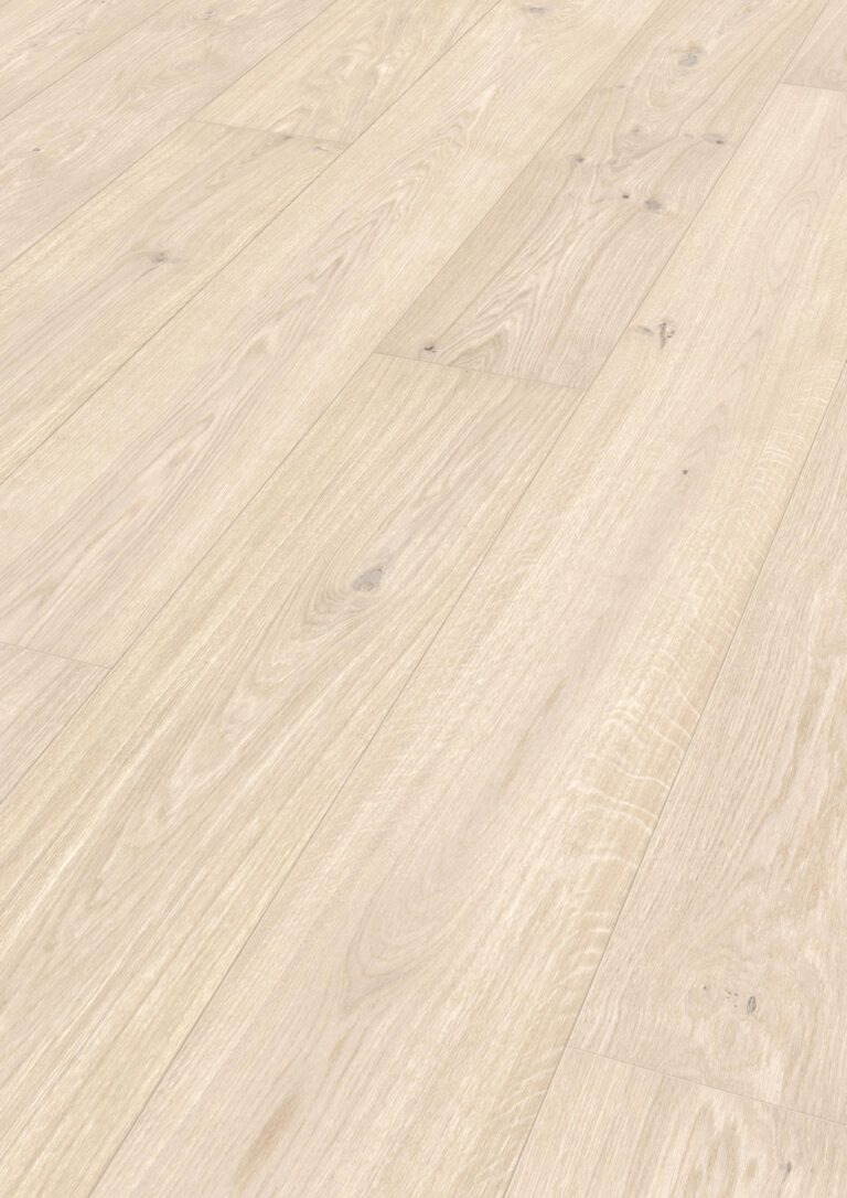 Parquet MeisterParquet. longlife PD 450 Roble auténtico blanco a la cal 09003 barnizado ultramate